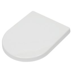 Croydex Telese Soft-Close with Quick-Release Toilet Seat Polypropylene White