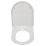 Croydex Telese Soft-Close with Quick-Release Toilet Seat Polypropylene White