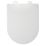 Croydex Telese Soft-Close with Quick-Release Toilet Seat Polypropylene White