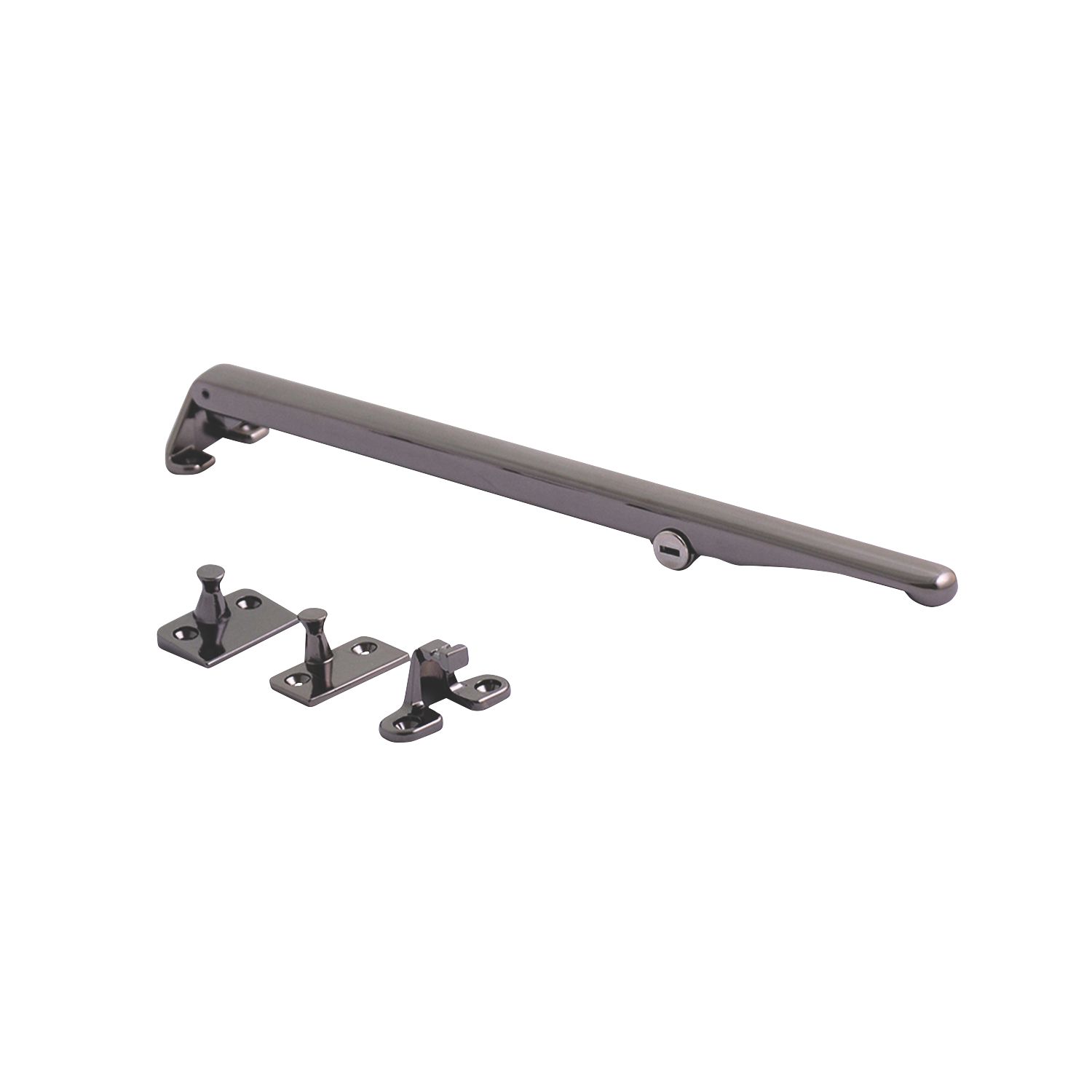 Fab & Fix Classic Locking Window Stay Bar Polished Bronze 280mm (405KR)