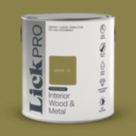LickPro 2.5Ltr Green 23 Satin Water-Based Trim Paint