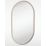 Sensio Nebula Oval Illuminated Bathroom Mirror Brass With 2016lm LED Light 800mm x 500mm