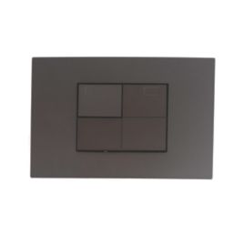 Fluidmaster Tile Dual-Flush T-Series Activation Plate Black