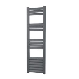 Black heated best sale towel rail screwfix