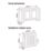 Victorian Radiator Cover White 1195mm x 200mm x 900mm