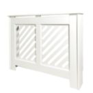 Victorian Radiator Cover White 1195mm x 200mm x 900mm