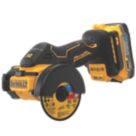 DEWALT DCS438E2T-GB 75mm 18V 2 x 1.7Ah Li-Ion PowerStack Brushless Cordless Cut Off Tool
