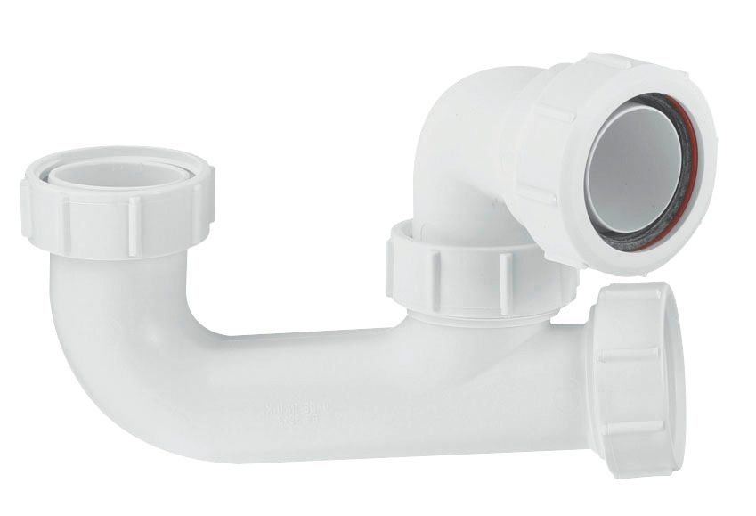 McAlpine SM10 Bath Trap White 40mm Screwfix