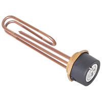 Tesla Copper Immersion Heater Element 14"