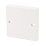 Crabtree Capital 1-Gang Blanking Plate White
