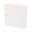 Crabtree Capital 1-Gang Blanking Plate White