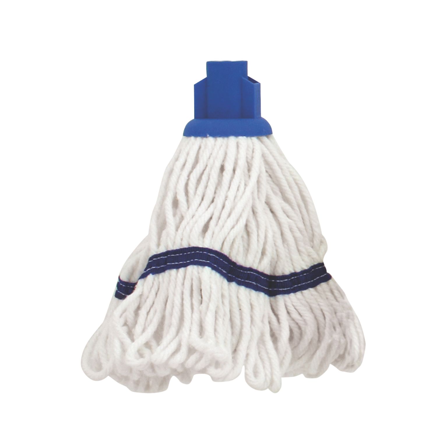 Charles Bentley SF/HR/BS.35/B Pure Yarn Cotton Mop Heads Blue 5 Pack (4066X)