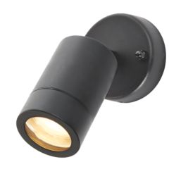 LAP Bronx Outdoor Adjustable Wall Light Black