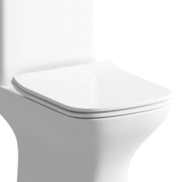 Florida Soft-Close with Quick-Release Toilet Seat Urea Formaldehyde White