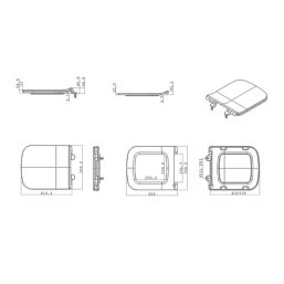 Florida Soft-Close with Quick-Release Toilet Seat Urea Formaldehyde White