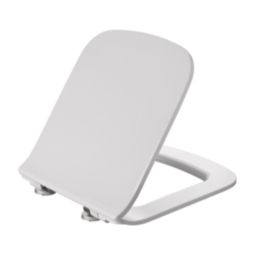 Florida Soft-Close with Quick-Release Toilet Seat Urea Formaldehyde White
