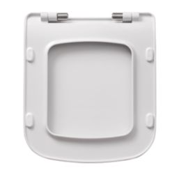 Florida Soft-Close with Quick-Release Toilet Seat Urea Formaldehyde White