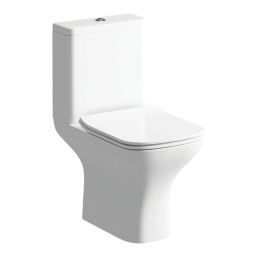 Florida Soft-Close with Quick-Release Toilet Seat Urea Formaldehyde White
