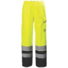 Helly Hansen UC-ME Waterproof Hi Vis Trousers Yellow / Ebony 34.5" W 32.3" L