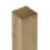 Forest Natural Timber Fence Posts 100mm x 100mm x 2400mm 3 Pack