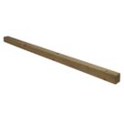Forest Natural Timber Fence Posts 100mm x 100mm x 2400mm 3 Pack