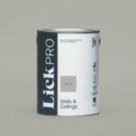 LickPro  5Ltr Grey 04 Eggshell Emulsion  Paint