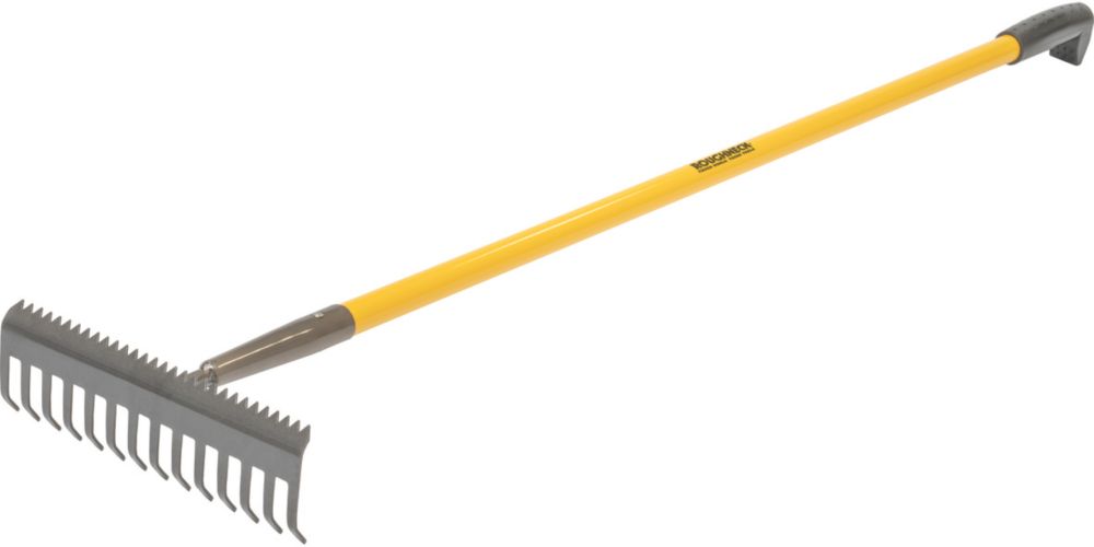 Electric lawn on sale rake screwfix