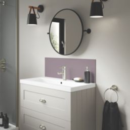 Splashwall Deep Sea / Smoked Rose Vanity Splashback Matt Blue/Purple 250mm x 800mm x 4mm
