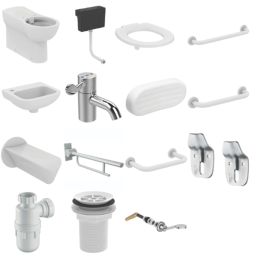 Armitage Shanks Doc M Contour 21+ RH Pack White 10 Piece Set