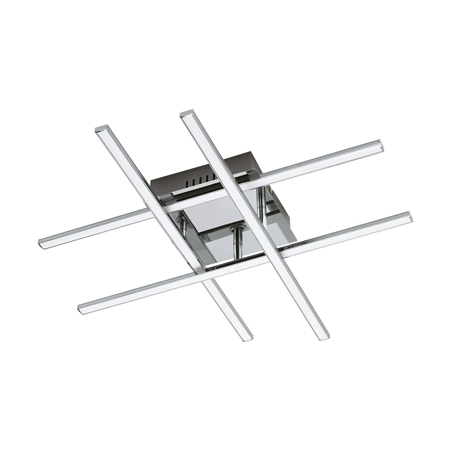 Eglo Lasana 1 LED Ceiling Light Chrome 3W 2800lm (406PL)