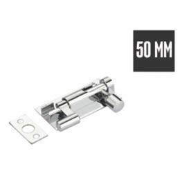 Smith & Locke Necked Bolt Polished Chrome 50mm