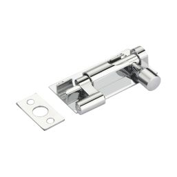 Smith & Locke Necked Bolt Polished Chrome 50mm
