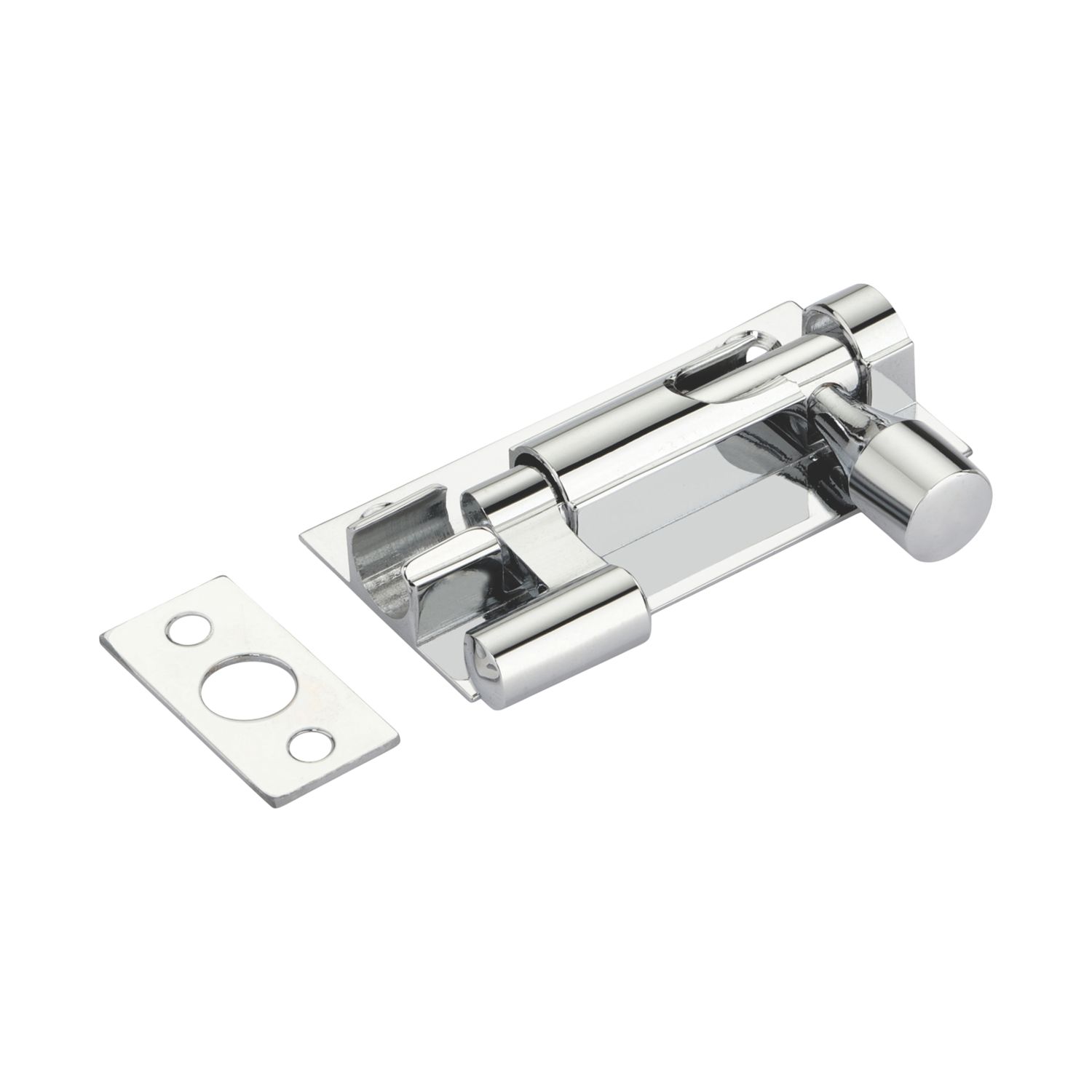 Smith & Locke Necked Bolt Polished Chrome 50mm (406PX)