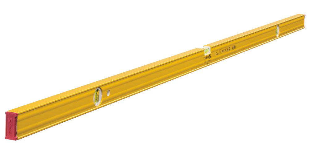 Stabila Builders Line Level 3 (80mm) - Screwfix