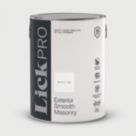LickPro 5Ltr Smooth White 04 Masonry Paint