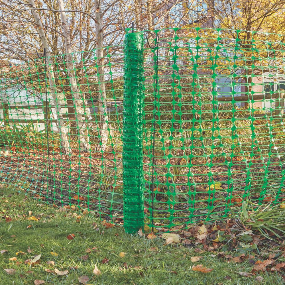 Flexible plastic deals mesh fencing