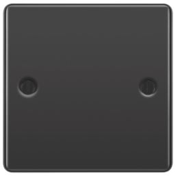 LAP  1-Gang Blanking Plate Black Nickel