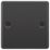LAP  1-Gang Blanking Plate Black Nickel