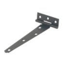 Black Powder-Coated Light Duty Tee Hinges 152mm 2 Pack