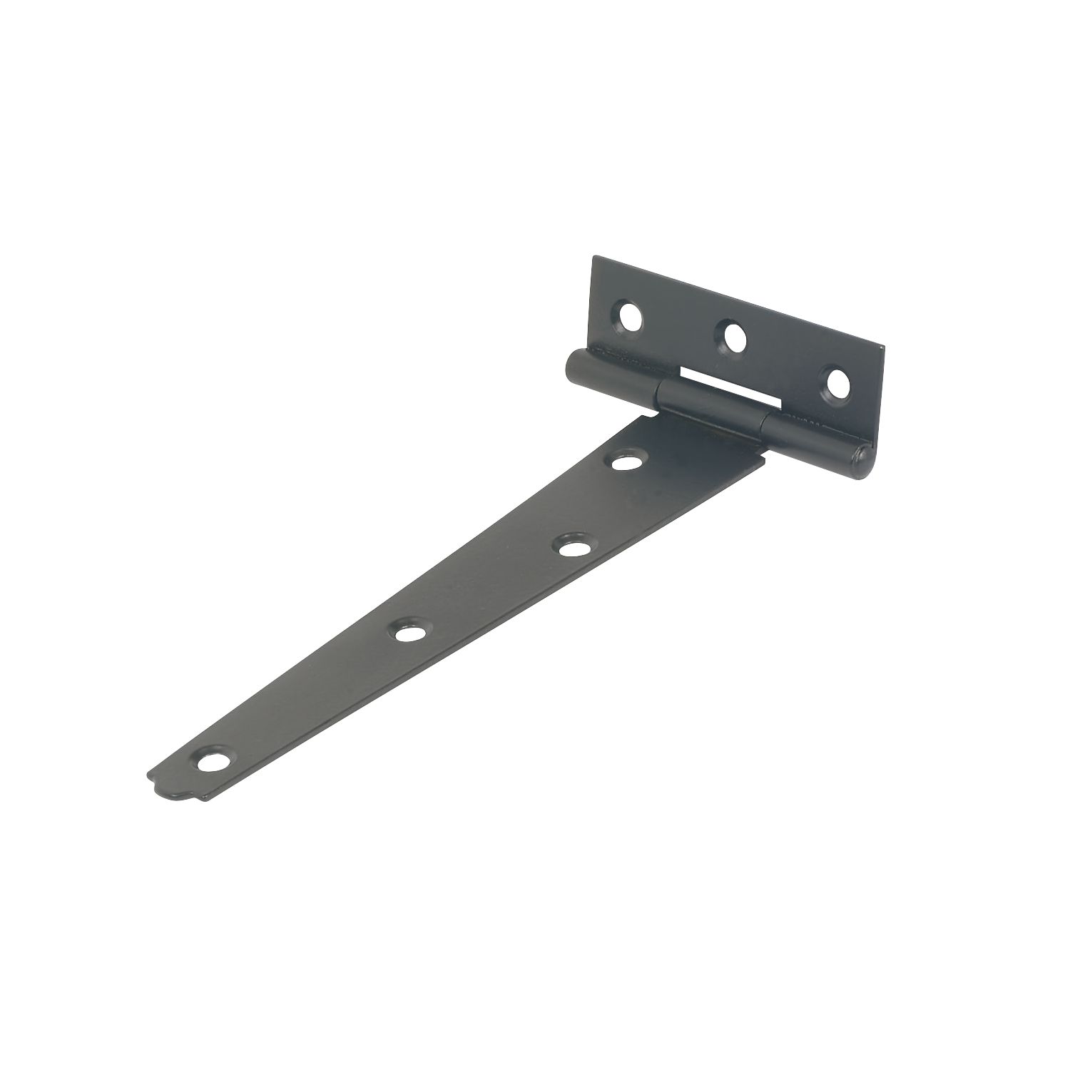 Black Powder-Coated Light Duty Tee Hinges 152mm 2 Pack (40793)