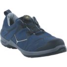 Delta Plus Positano  Size 7  Blue   Steel Toe Cap Safety Trainers