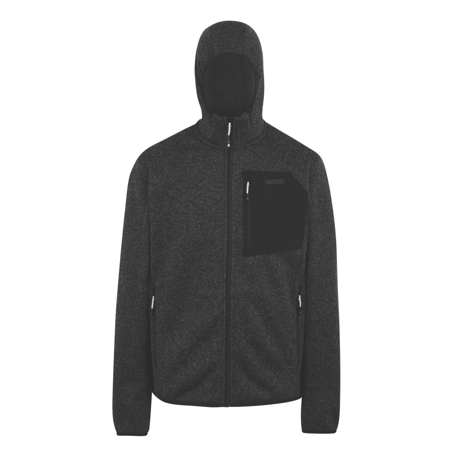 Regatta Hooded Newhill Fleece Ash 3X Large 55.9" Chest (407AT)