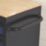 Bunker  7-Drawer Trolley Blue