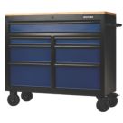 Bunker  7-Drawer Trolley Blue