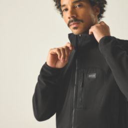 Regatta Frankie Full Zip Fleece Black / Black Small 41.7" Chest