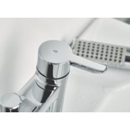 Bristan Apelo Chrome-Plated 135mm Deck Mounted Dual Control Manual Shower Mixer Tap
