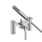Bristan Apelo Chrome-Plated 135mm Deck Mounted Dual Control Manual Shower Mixer Tap