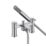 Bristan Apelo Chrome-Plated 135mm Deck Mounted Dual Control Manual Shower Mixer Tap