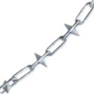 Essentials Spike Zinc-Plated Chain 6mm x 5m
