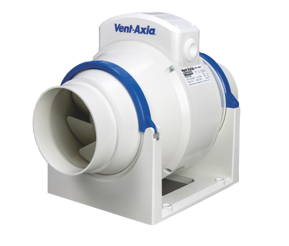 Vent-Axia 17108020 200mm Inline Extractor Fan with Timer 220-240V